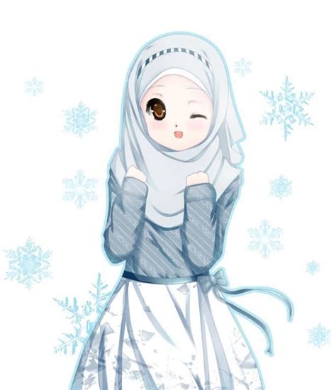 Gambar Hijab Muslimah Anime Drawing Hij Pinterest Islamic Explore