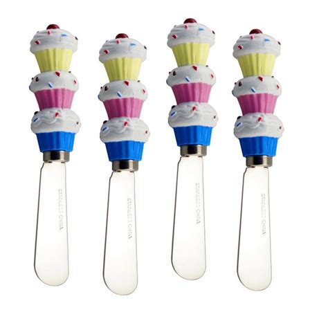 We would like to show you a description here but the site won't allow us. Amazon.com: Cupcakes Cheese Spreader Set of 4 (Bulk ...