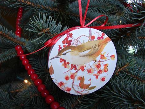 Quince And Quire Recycled Ribbon Spool Ornaments Spool Ornaments