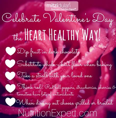 Heart Healthy Valentines Day Tips Mitzi Dulan America