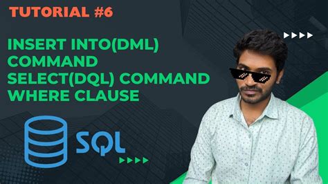 Insert Intodml Command Selectdql Command Where Clause Sql