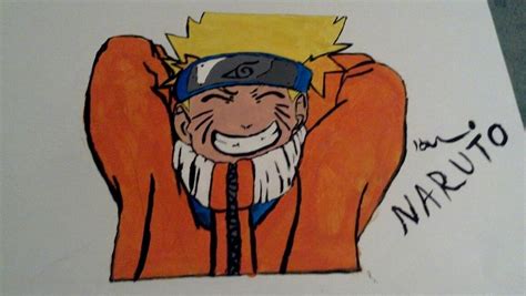 My First Naruto Painting By 9tailsrox On Deviantart