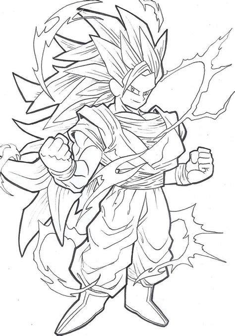 Maybe you would like to learn more about one of these? Dibujos de Goku y sus transformaciones para colorear | Coloring book pages, Sketches, Coloring books
