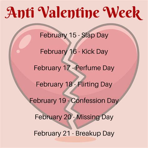 Anti Valentines Week From Slap Day To Breakup Day Here S All About Anti Valentine S Week