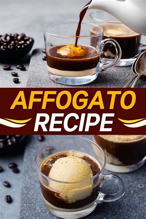 best affogato recipe easy italian dessert insanely good