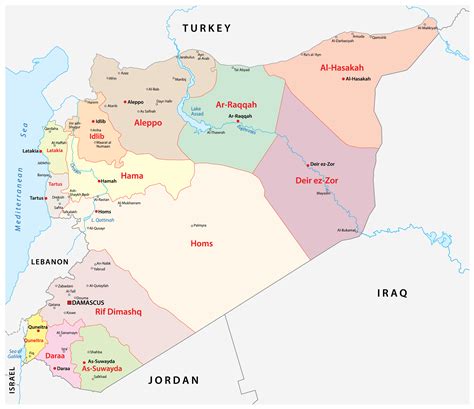 Syrian Desert World Map