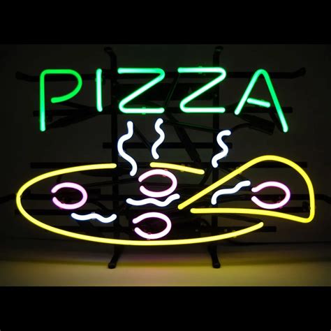 Pizza Led Neon Sign Iluminación De Neón Led Identificación Del Producto