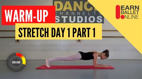 Stretch For Ballet Day 1 Part 1 Warm Up Exercise Youtube