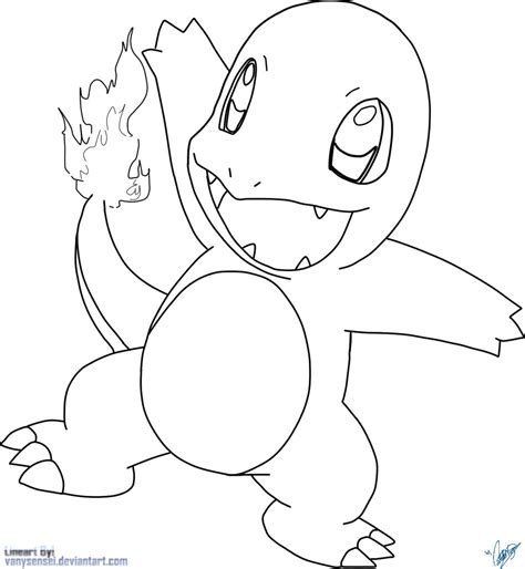 Charmander Evolution Page Coloring Pages