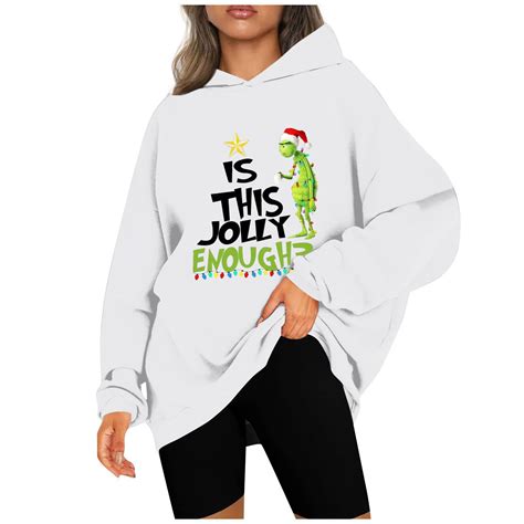 Grinchgrinch Costumegrinch Hoodiewomens Fashion Casual Hooded