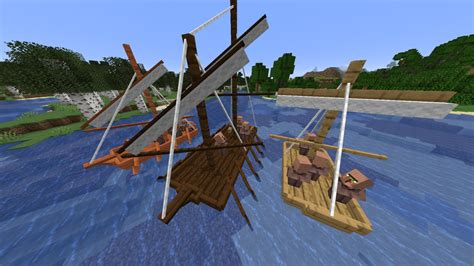 Small Ships Mod Para Minecraft 1165