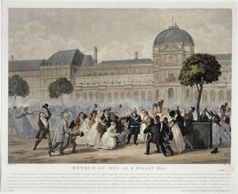 Retour Du Roi Le 8 Juillet 1815 Paris Musées