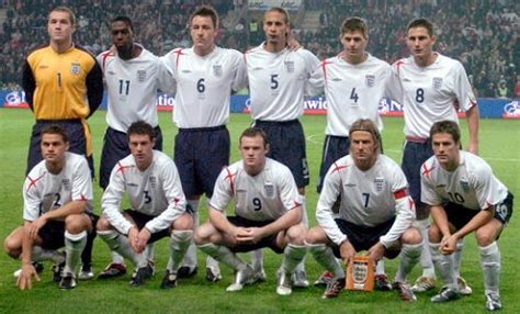 Download free fonts for mac, windows and this font was posted on 10 may 2015 and is called england squad 2006 font. England Match No. 834 - Argentina - 12 November 2005 ...