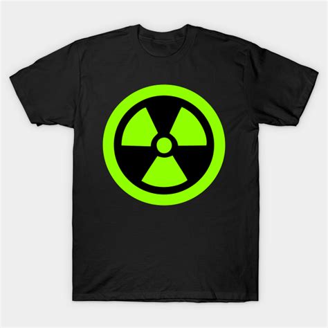 Green Radioactive Radioactive Symbol T Shirt Teepublic