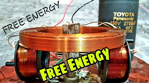 Free Energy Generator Using Copper Coil And Neodymium Magnet Activity