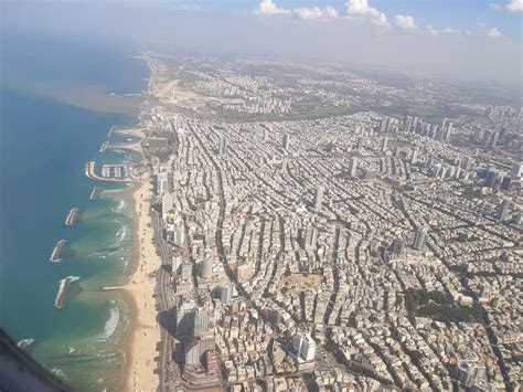 Aerial View Of Tel Aviv Israel Skyline Clicked From Flight 4656471