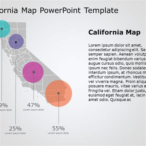 California Map Powerpoint Template Slideuplift