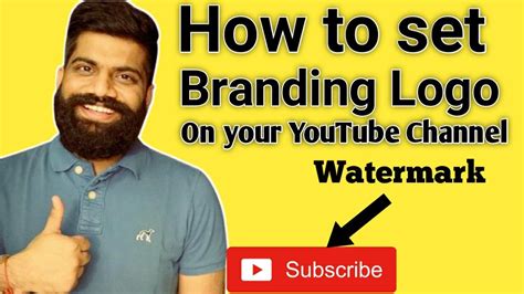 How To Set Branding Watermark On Youtube Youtube