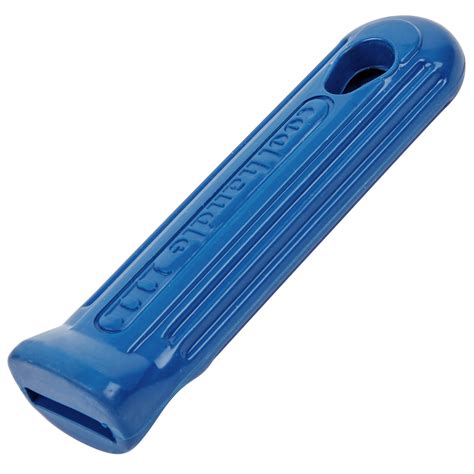 Small Cool Handle® Replacement Rubber Grip Sleeve In Blue Vollrath