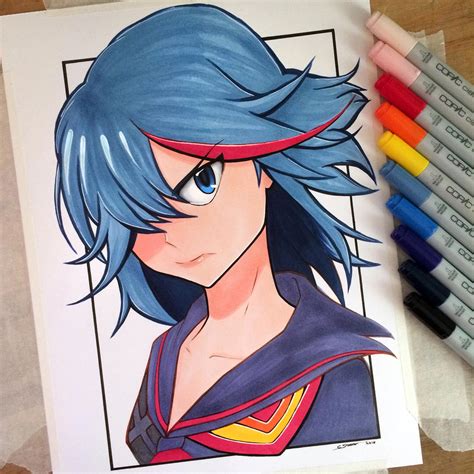 Check spelling or type a new query. Ryuko Matoi - Copic Marker Drawing by LethalChris on DeviantArt