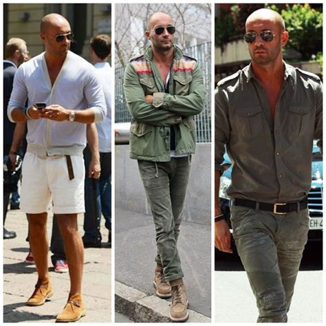 milan vukmirovic bald men style mens fashion fall casual mens street style