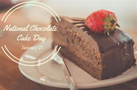 While cake as a sweet treat and chocolate as a beverage have been around since old occasions, chocolate cake is a genuinely late creation. National Chocolate Cake Day January 27 | Mom's Best ...