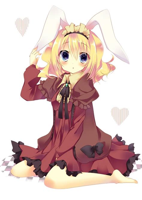 Cute Anime Girl As A Rabbit Bunny Rabbits Pinterest A Bunny