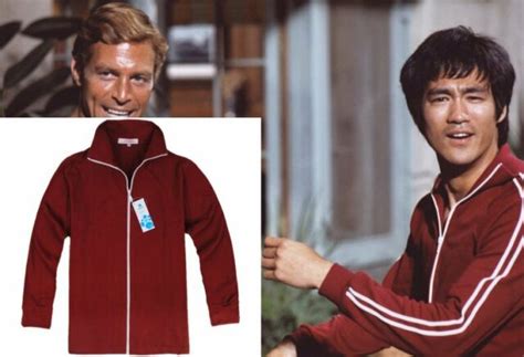 Bruce Lee Cotton Costume Classic Longstreet Red Kung Fu Suits Tracksuit
