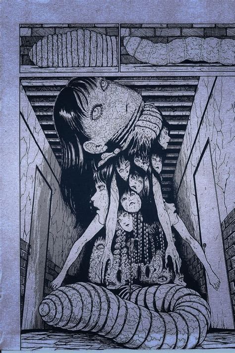Junji Ito Japanese Horror Creepy Art Junji Ito