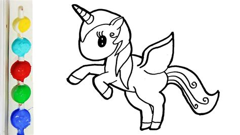 Bagaimana menurut anda mengenai mewarnai gambar kuda poni di atas? Menggambar dan mewarnai Kuda Poni untuk anak - My Little Pony drawing and coloring for Kids ...