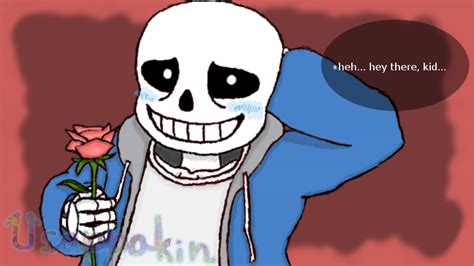 Sans With A Rose — Weasyl