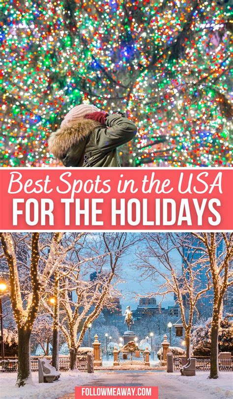 21 Festive Vacation Destinations For Christmas In The Usa Christmas