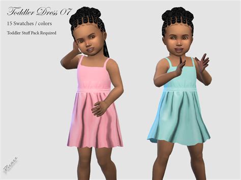 Toddler Dress 07 By Pizazz At Tsr Sims 4 Updates