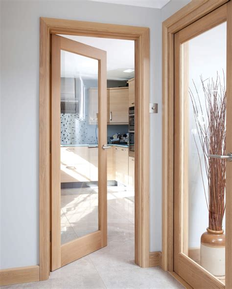 Internal Hardwood Doors With Glass Glass Door Ideas