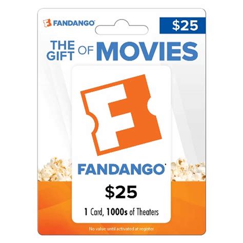 This online virtual credit card service offers force card expiration dates and the merchant locking facility. $25 Fandango Gift Card - BJs WholeSale Club