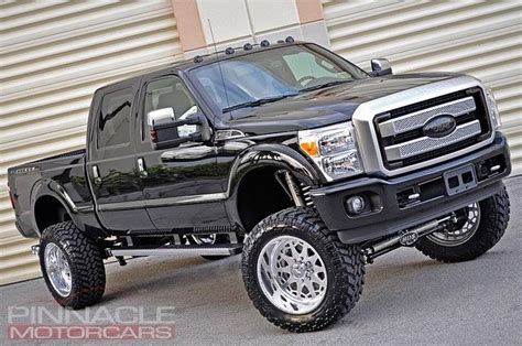 2015 Ford F 250 F250 Platinum Diesel Bds Fox Lifted American Force
