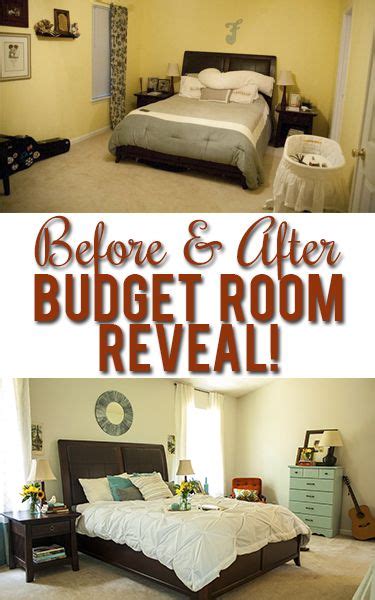 Looking for some diy budget friendly bedroom makeover ideas? Surprise master bedroom makeover on a tiny budget ...