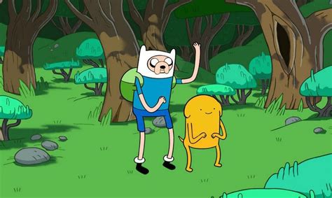 With Finn The Dog And Jake The Human Adventuretime