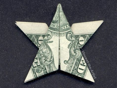 Hello Origami Star Origami Dollar Money Bill Clover Shamrock Leaf Luck