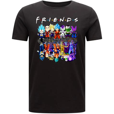 Polyester, cotton sleeve length(cm):short collar: Dragon Ball Z T-Shirt tee top DBZ Goku Friends T-Shirt | Dragon ball z shirt, Dragon ball z, Dbz ...