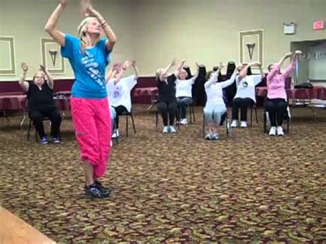Armchair exercises for the elderly. Zumba Gold Chair Choreo - YouTube