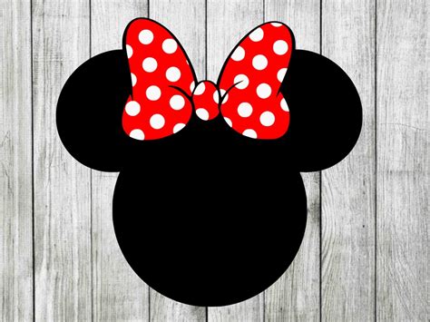 Buy Minnie Mouse Bow Svg Layered Minnie Mouse Svg Minnie Svg Cartoon