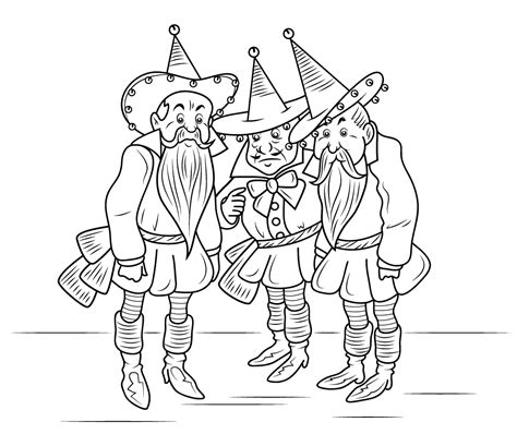 Oz coloring pages are a fun way for kids of all ages to develop creativity, focus, motor skills and color recognition. The Wizard of Oz coloring pages to download and print for free