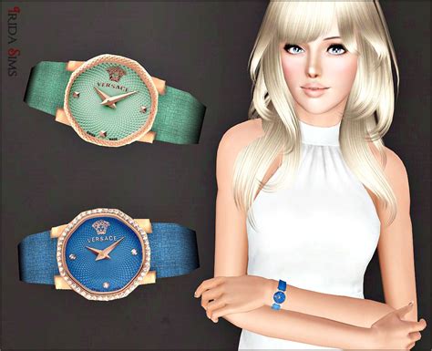 Irida Sims Versace Watch Versace Watch Sims Sims 4 Cc Kids Clothing