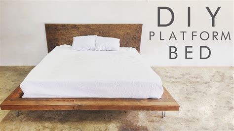 Diy floating bed plan from lifebuzz. DIY Modern Platform Bed | Modern Builds EP. 47 - YouTube