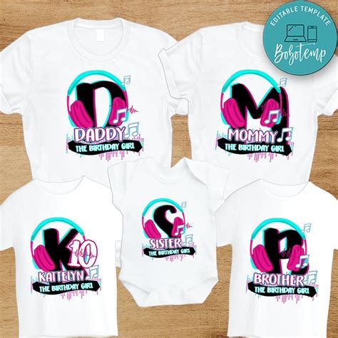 These shirts are totally customizable so i can put any wording if you're into stellar design, incorporate these celestial color palettes in your home's design. Tiktok Family Matching Birthday Shirt | Bobotemp