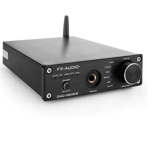 Fx Audio Dac X6 Mkii Bluetooth 50 Digital Audio Decoder Dac Amp 24 Bit