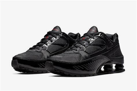 Nike Shox Enigma Black Gym Red Bq9001 001 Release Date Sbd