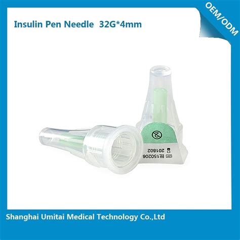 4mm X 32g Pen Needles Diabetic Insulin Needles Medical Consumables
