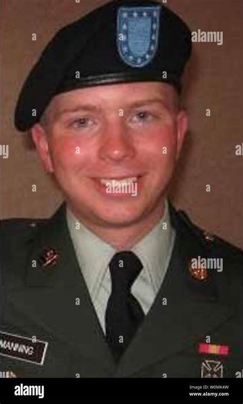 Us Army Pfc Bradley Manning Seen In This Undated File Photo Is